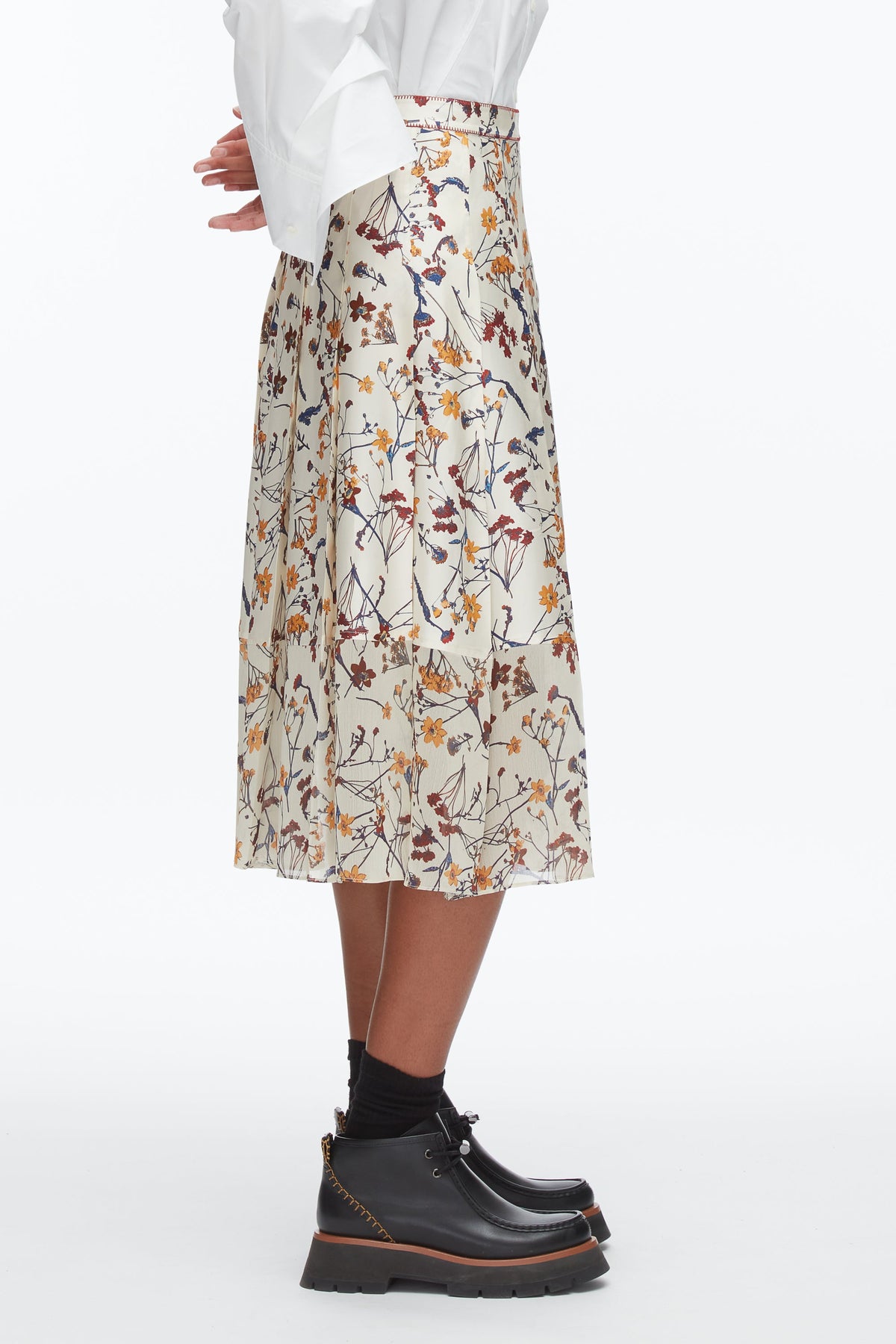 Bliss Floral Pleated Skirt - 3.1 Phillip Lim Everyday