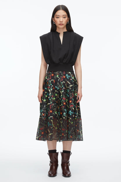 Bliss Floral Pleated Skirt - 3.1 Phillip Lim Exclusive