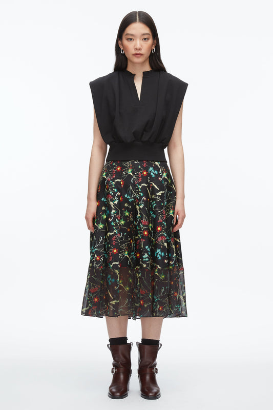 Bliss Floral Pleated Skirt - 3.1 Phillip Lim Exclusive