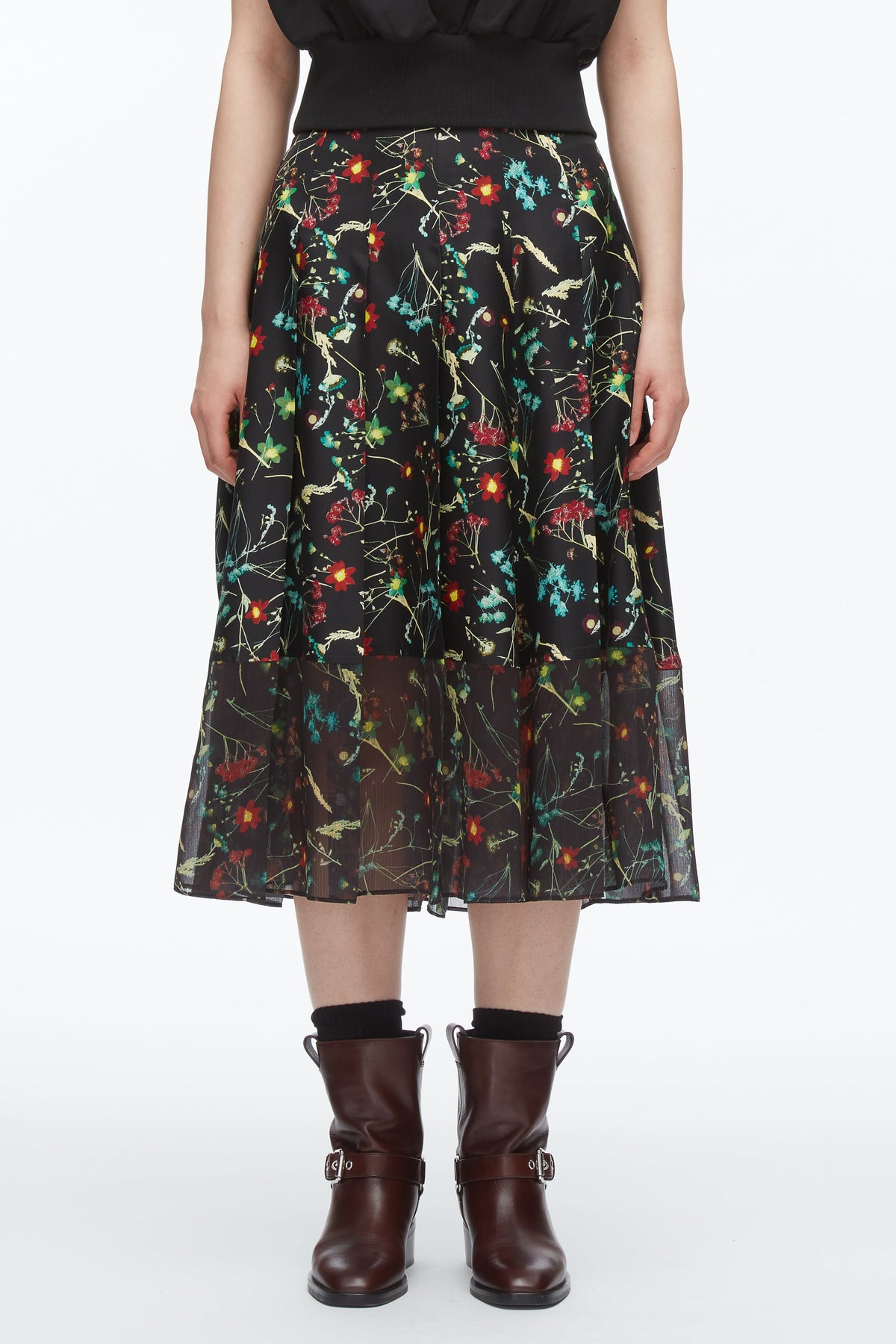 Bliss Floral Pleated Skirt - 3.1 Phillip Lim Exclusive