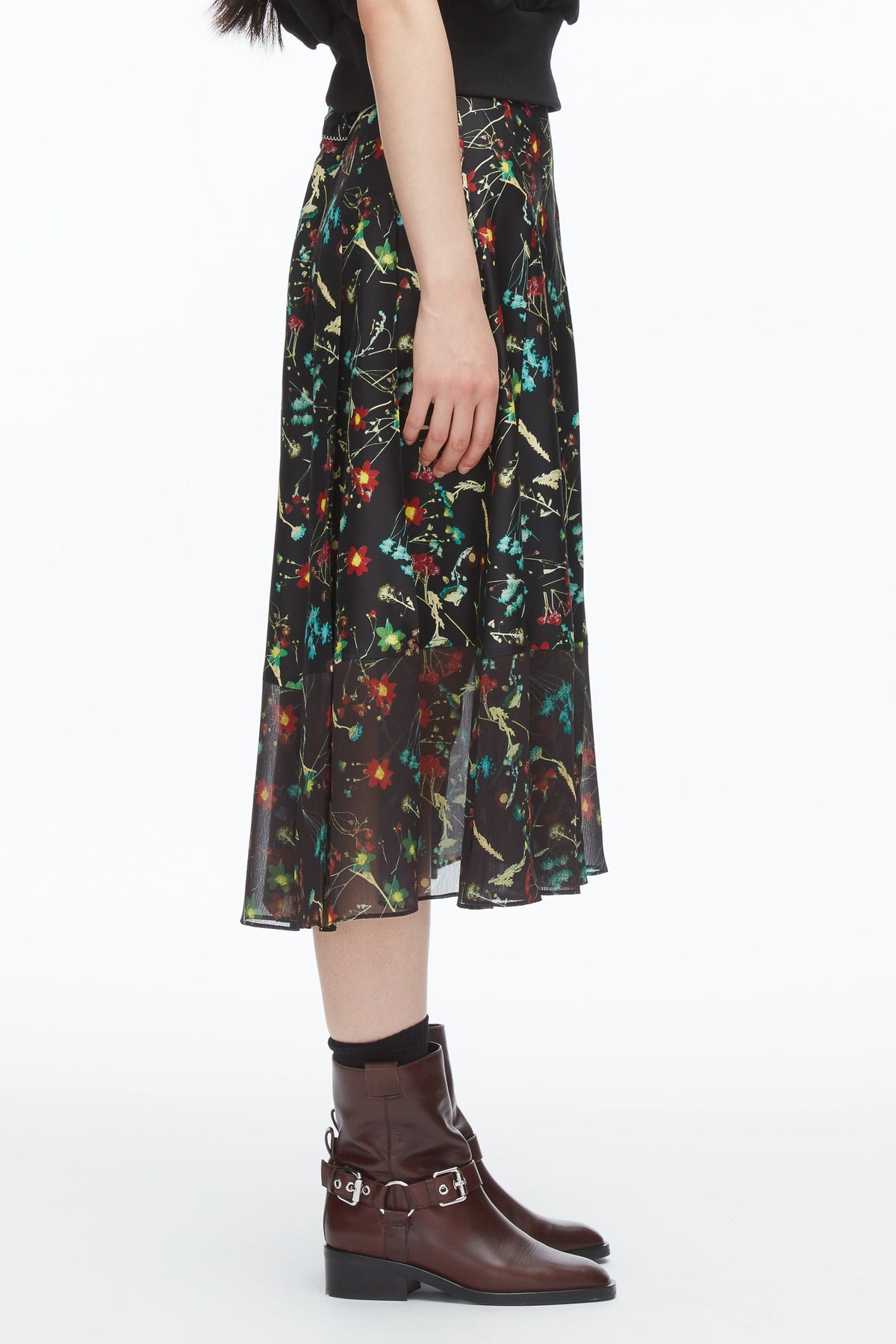 Bliss Floral Pleated Skirt - 3.1 Phillip Lim Exclusive