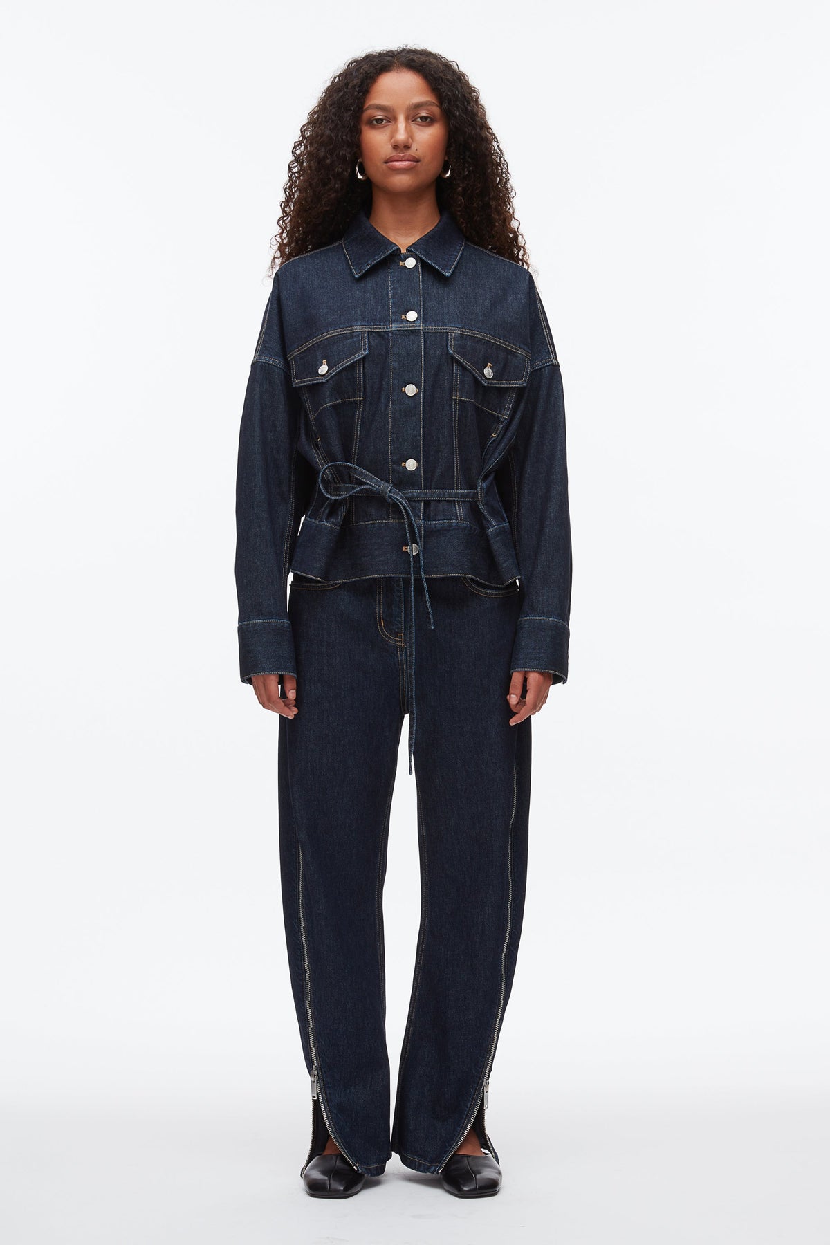 Denim Boxy Jacket - 3.1 Phillip Lim Special Offer