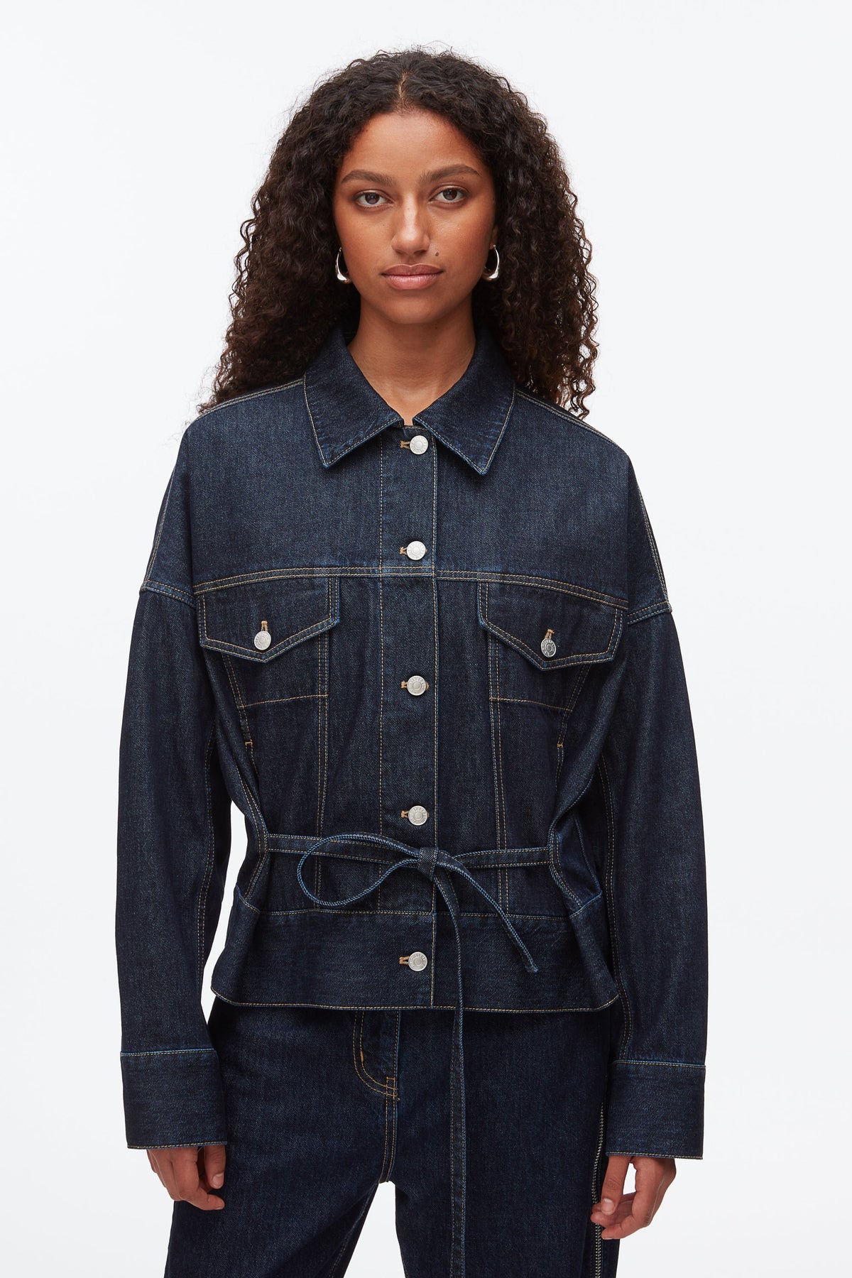 Denim Boxy Jacket - 3.1 Phillip Lim Special Offer