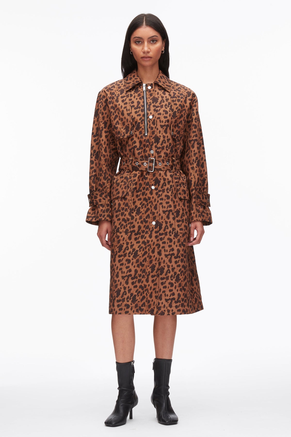 Leopard Print Trench Coat - 3.1 Phillip Lim Essential