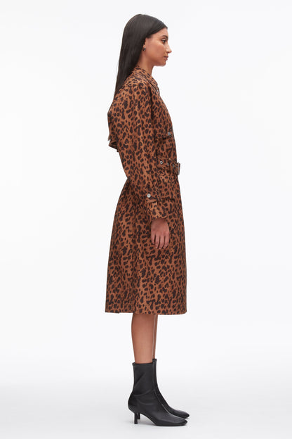 Leopard Print Trench Coat - 3.1 Phillip Lim Essential