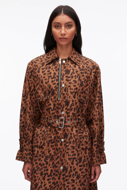 Leopard Print Trench Coat - 3.1 Phillip Lim Essential