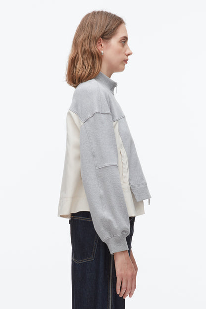 Terry Hybrid Zip Up - 3.1 Phillip Lim Recommended