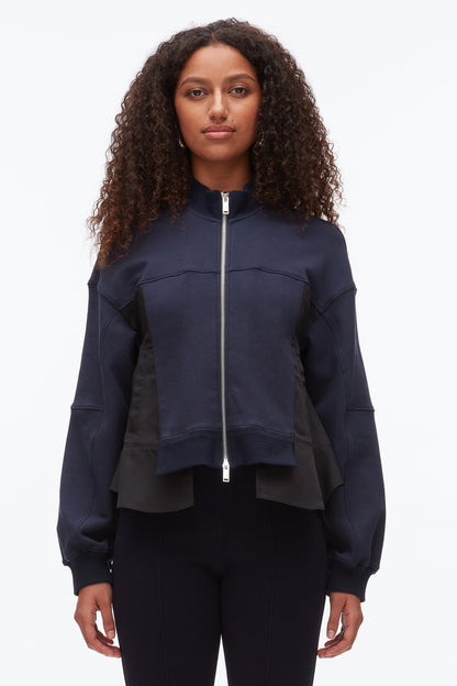 Terry Hybrid Zip Up - 3.1 Phillip Lim Great Value