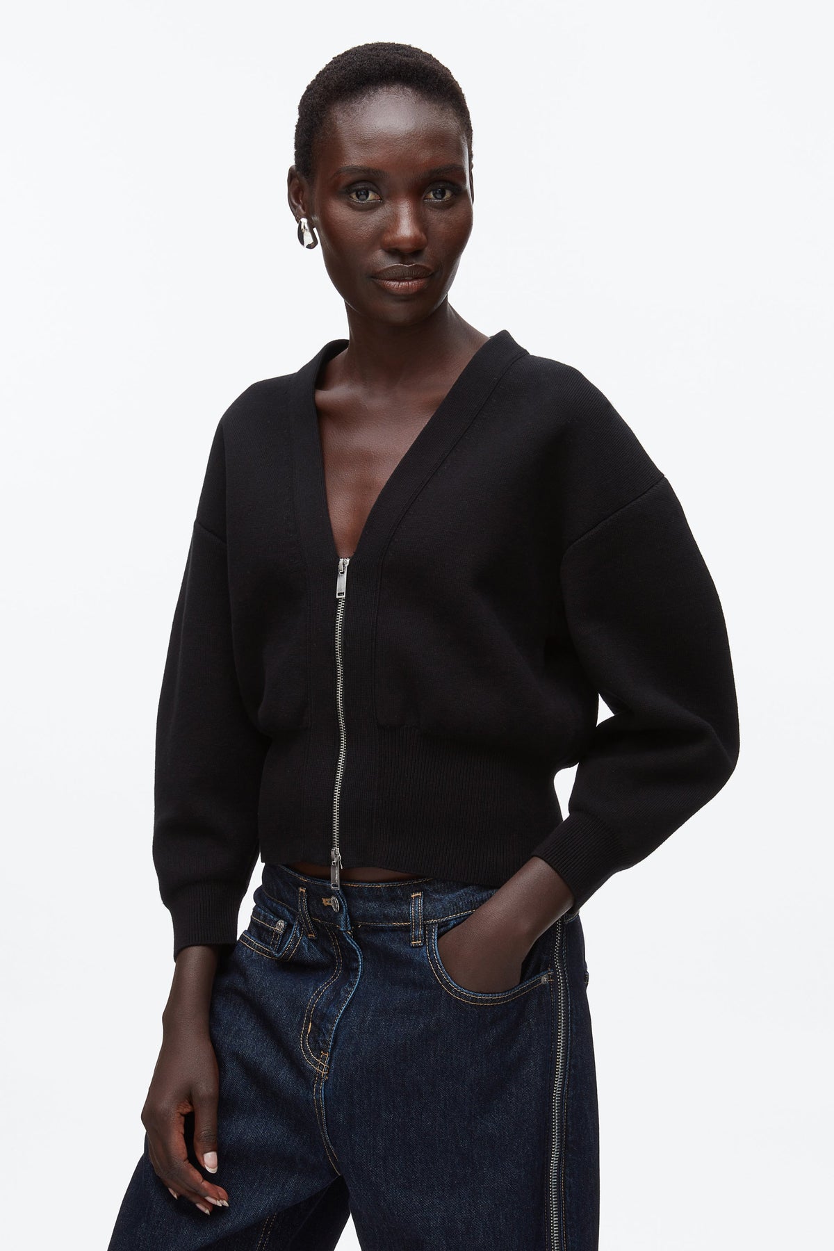 Round Sleeve Zip Cardigan - 3.1 Phillip Lim Discount