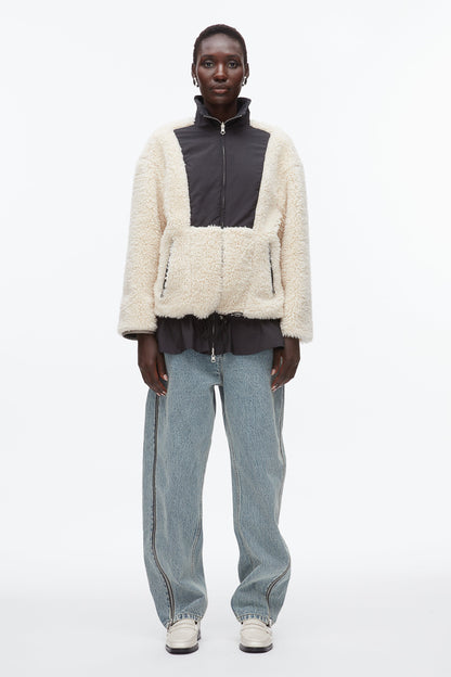 Flounce Hem Sherpa Jacket - 3.1 Phillip Lim Discount