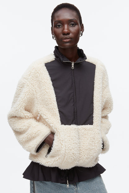 Flounce Hem Sherpa Jacket - 3.1 Phillip Lim Discount
