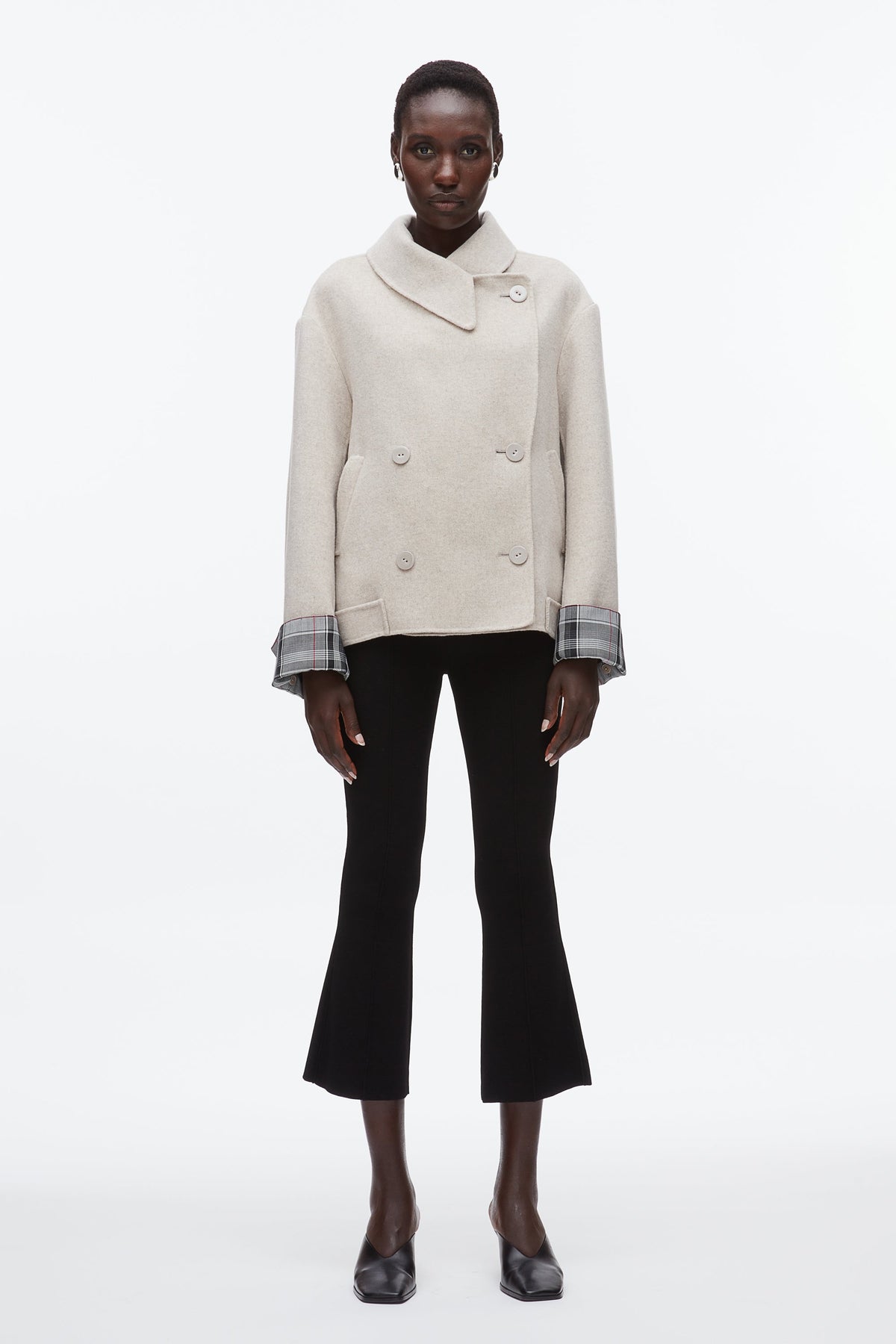 Double Face Cropped Peacoat - 3.1 Phillip Lim Featured