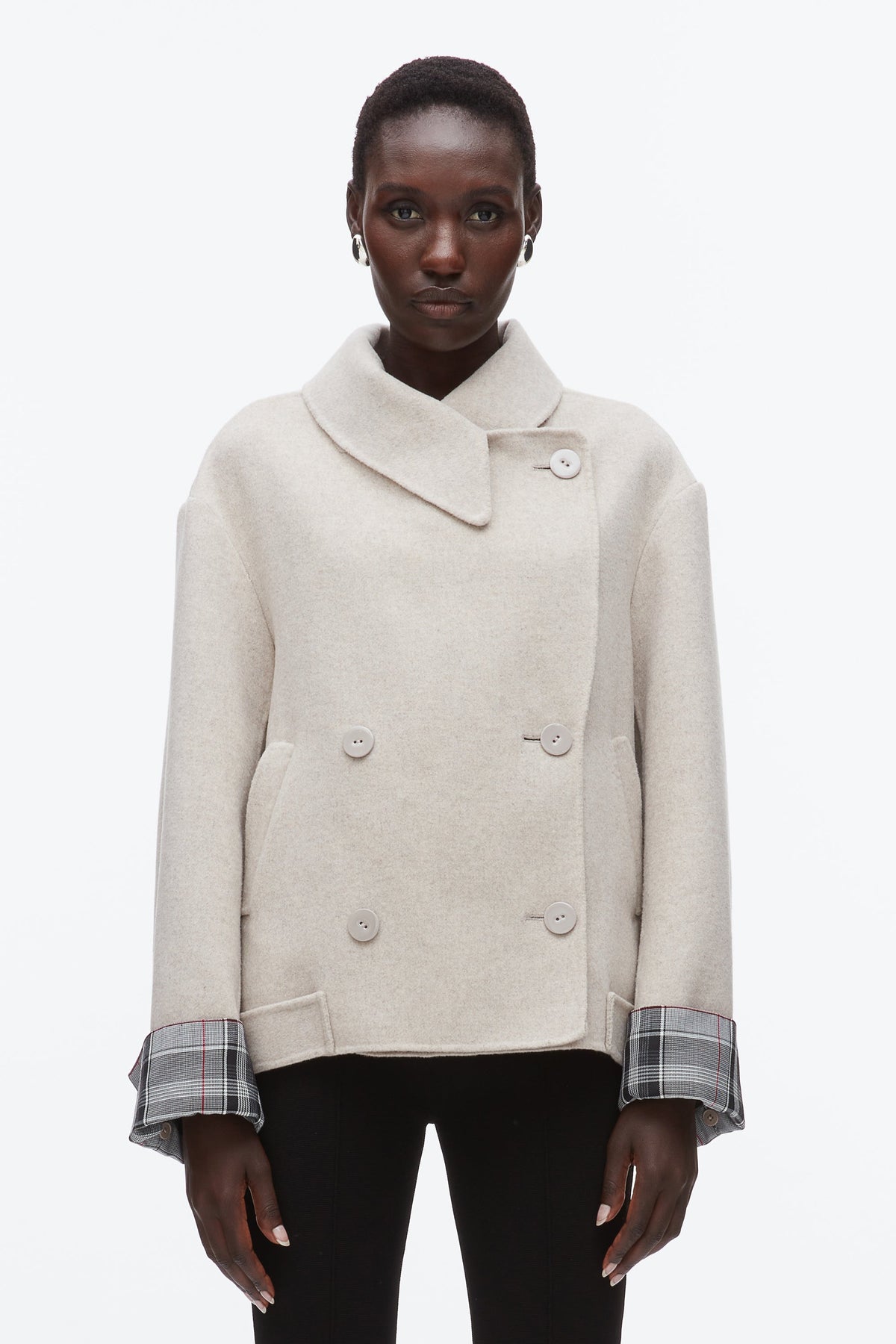 Double Face Cropped Peacoat - 3.1 Phillip Lim Featured