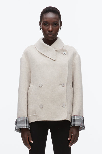 Double Face Cropped Peacoat - 3.1 Phillip Lim Featured