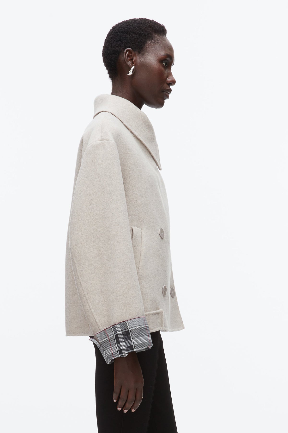 Double Face Cropped Peacoat - 3.1 Phillip Lim Featured