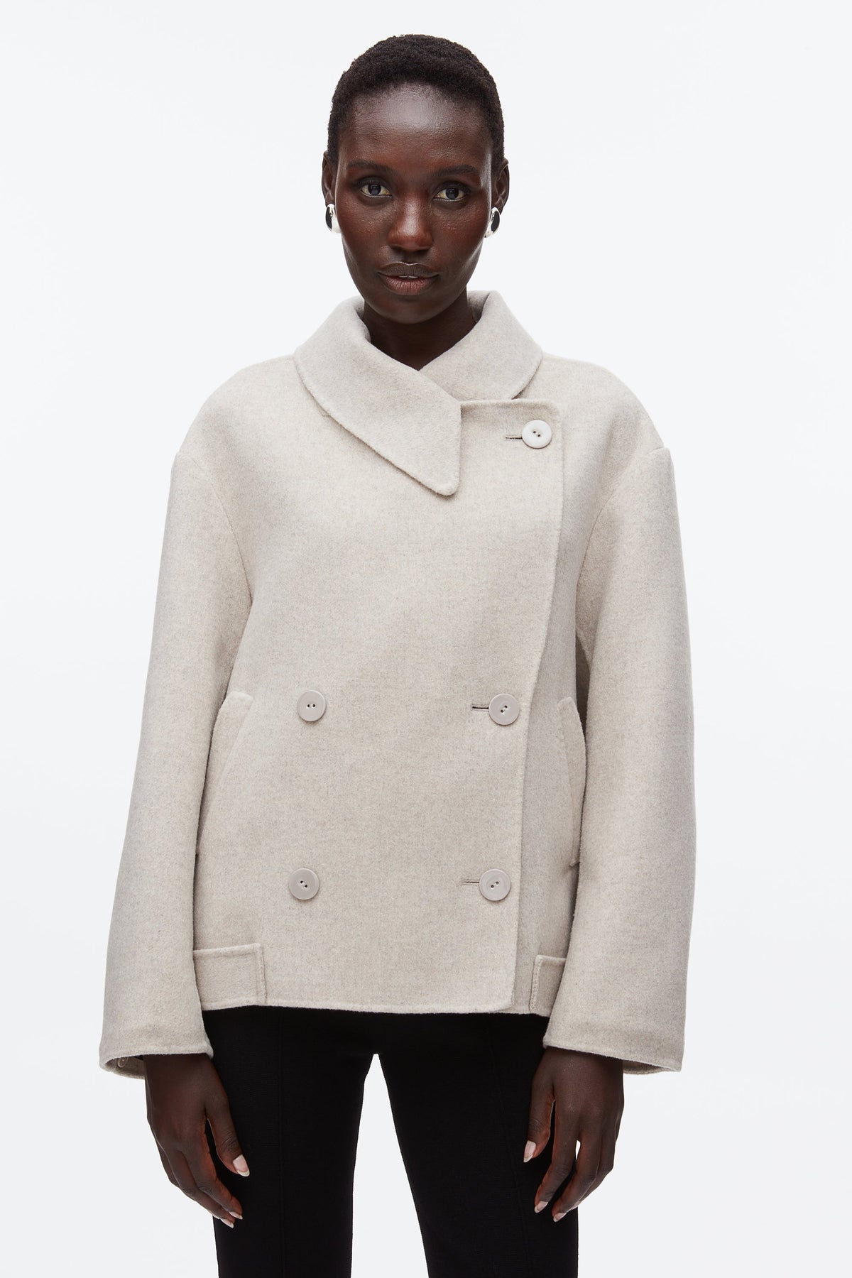 Double Face Cropped Peacoat - 3.1 Phillip Lim Featured