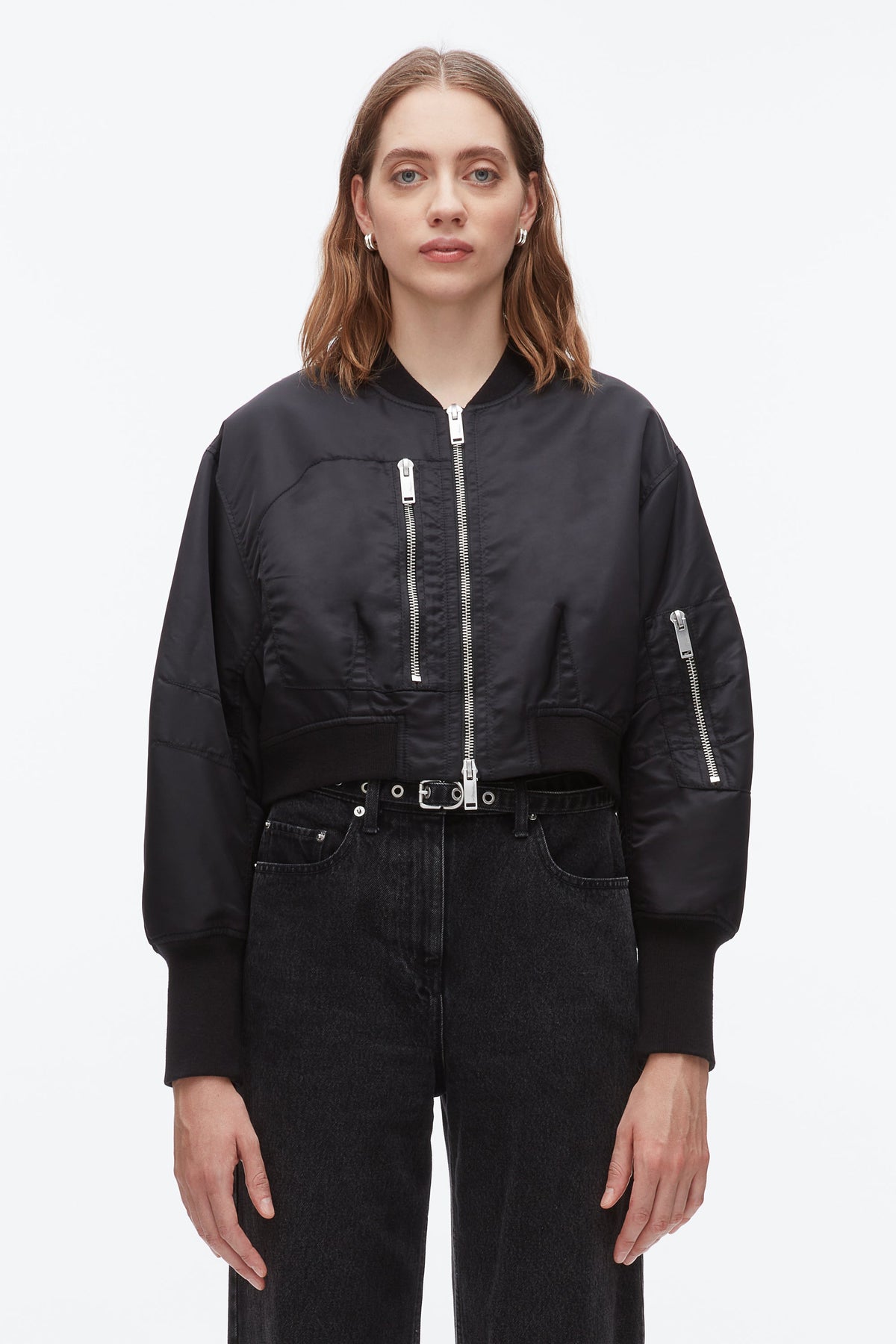 Cropped Flight Bomber - 3.1 Phillip Lim Essential