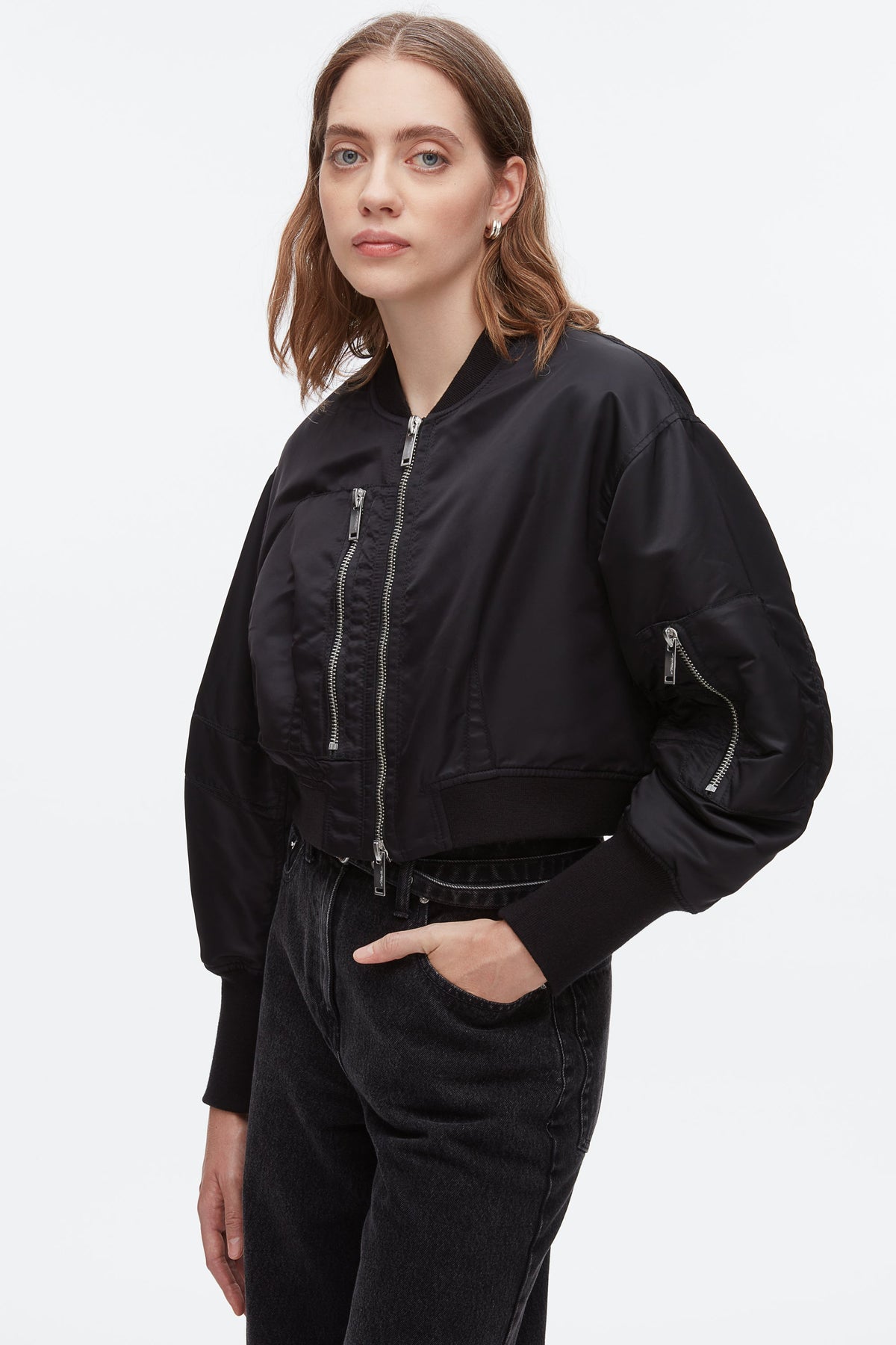Cropped Flight Bomber - 3.1 Phillip Lim Essential
