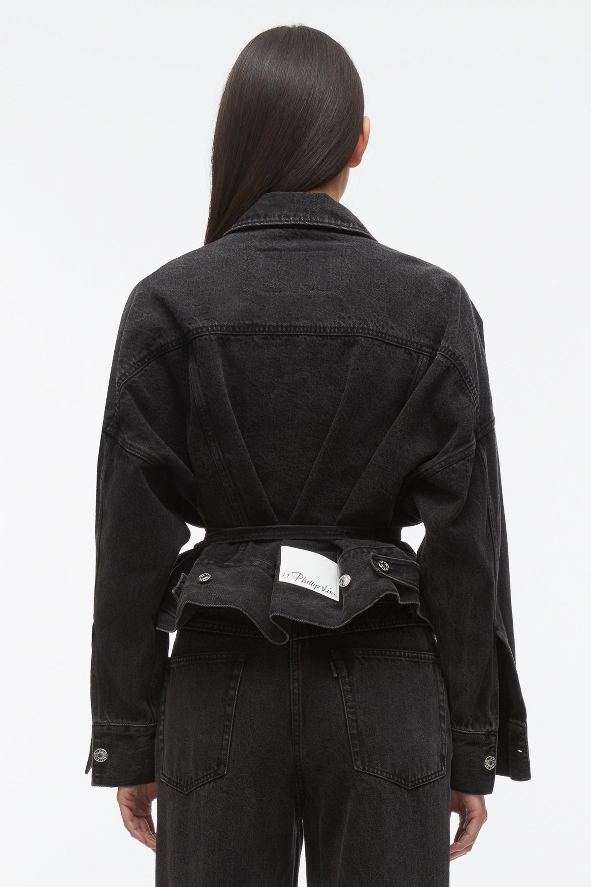 Black Denim Boxy Jacket | Phillip Lim Women’s Outerwear - 3.1 Phillip Lim Quality