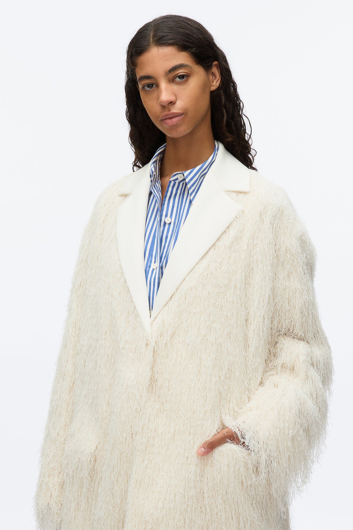 Fringe Tuxedo Coat - 3.1 Phillip Lim Essential