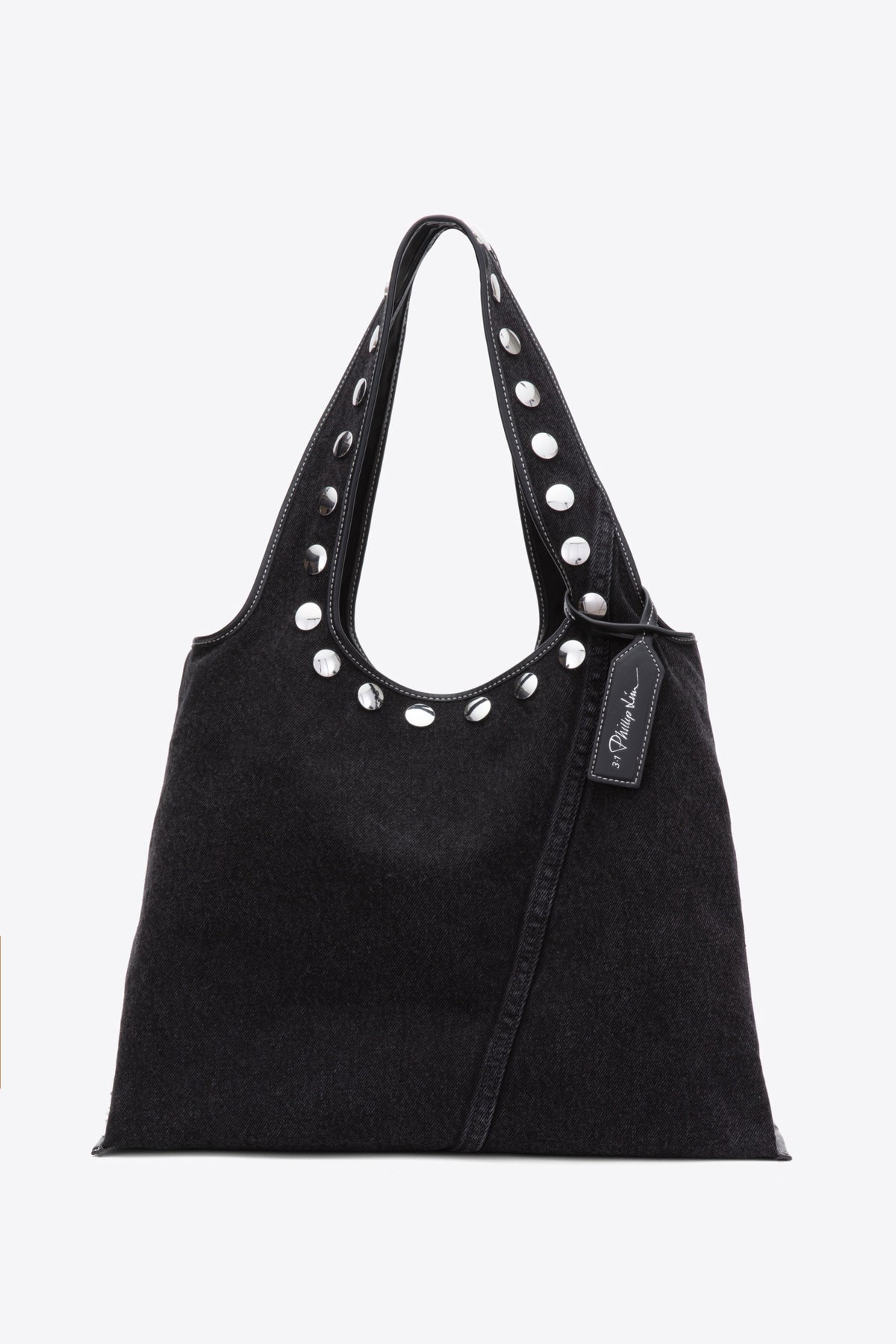 Denim Market Tote with Studs - 3.1 Phillip Lim Trusted