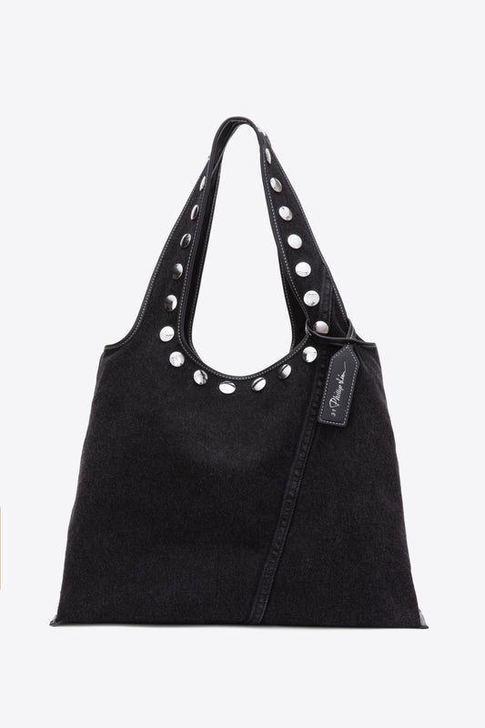 Denim Market Tote with Studs - 3.1 Phillip Lim Trusted