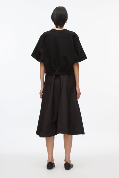 Short Sleeve French Terry Combo Dress - 3.1 Phillip Lim Quality