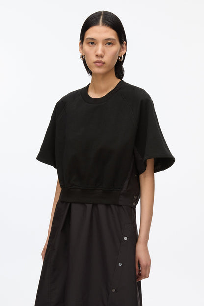 Short Sleeve French Terry Combo Dress - 3.1 Phillip Lim Quality