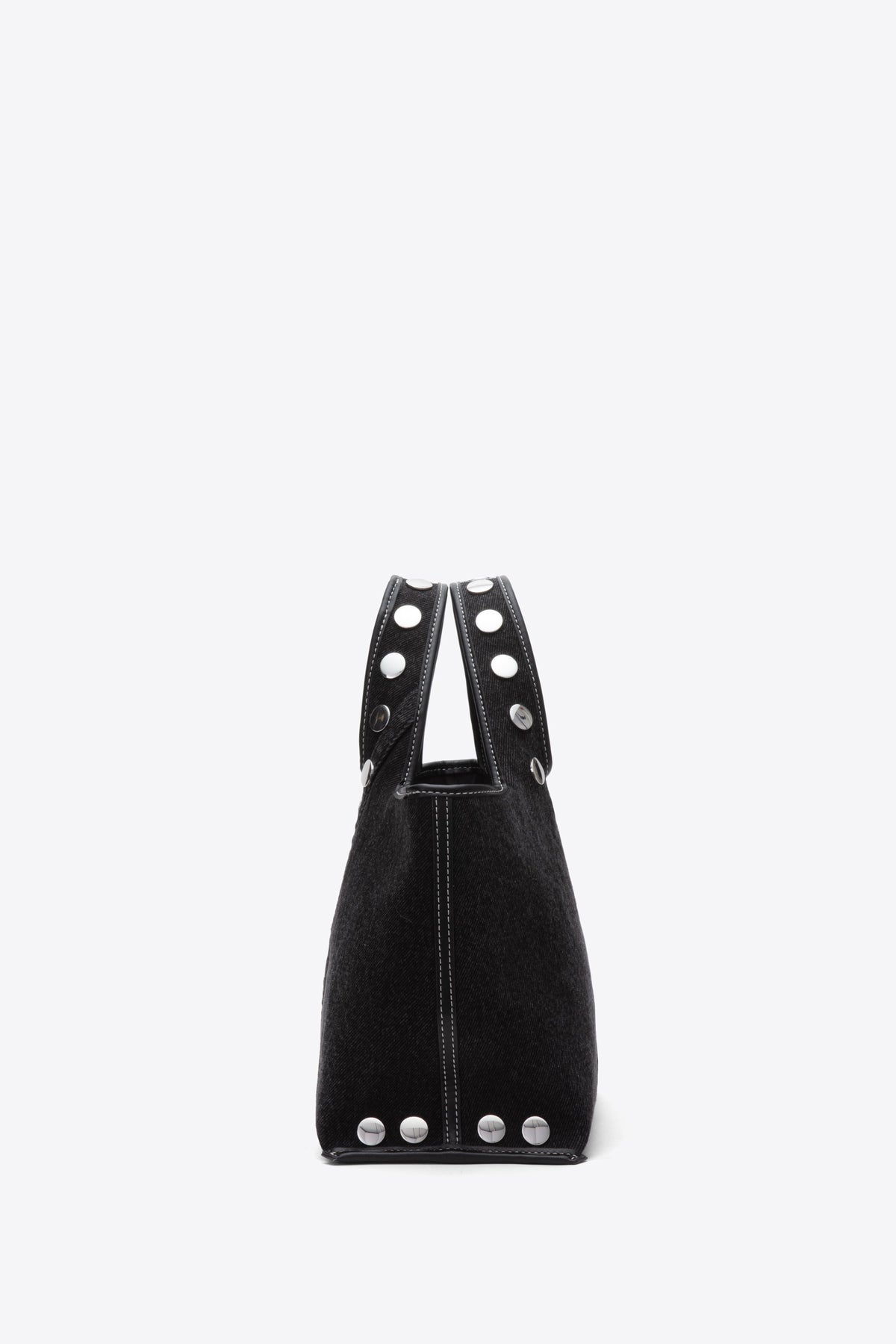 Denim Mini Market Tote with Studs - 3.1 Phillip Lim Sale