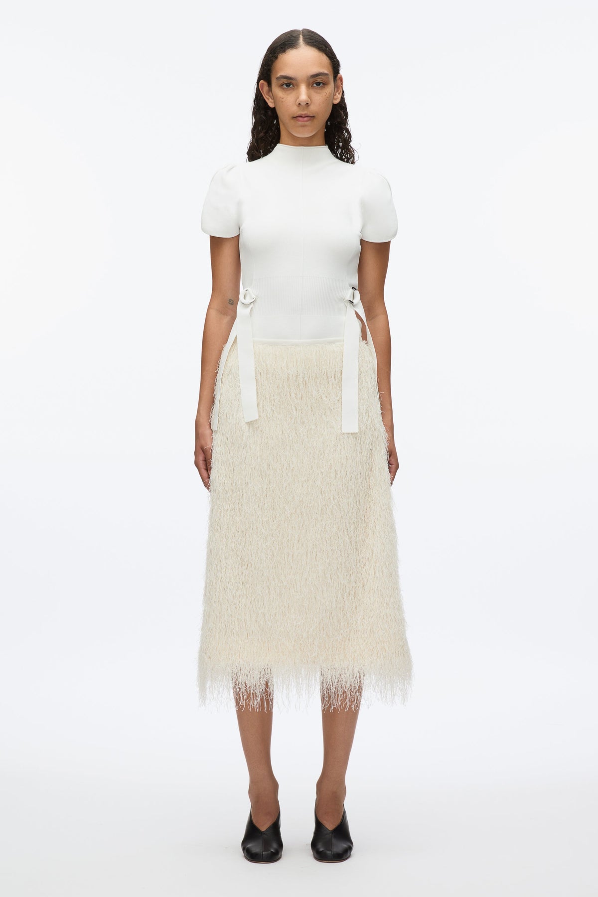 Compact Rib Tulip Top - 3.1 Phillip Lim Signature