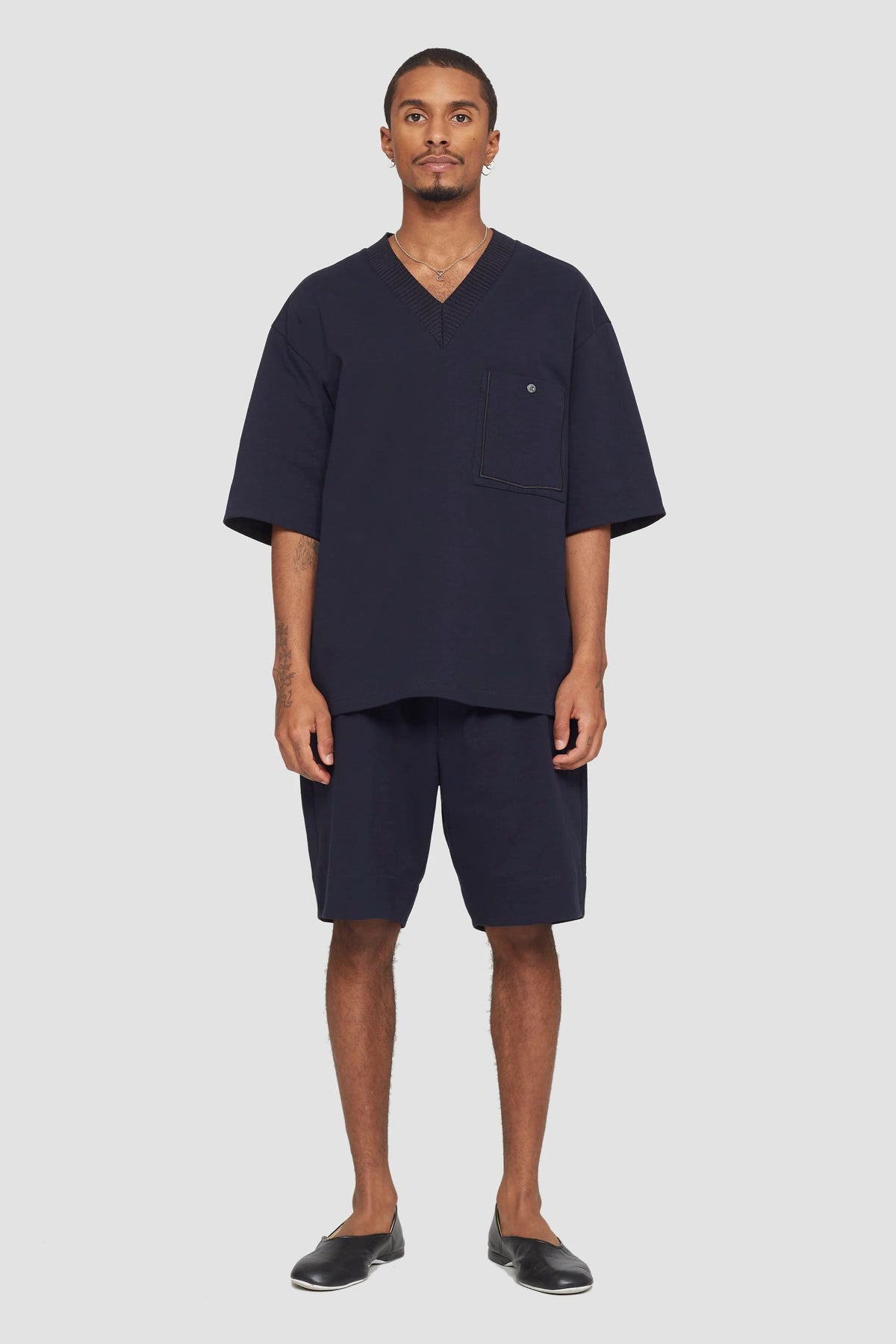V-Neck Knit Shirt - 3.1 Phillip Lim Premium