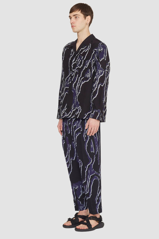 Printed Single Pleat Tapered Trouser - 3.1 Phillip Lim Classic