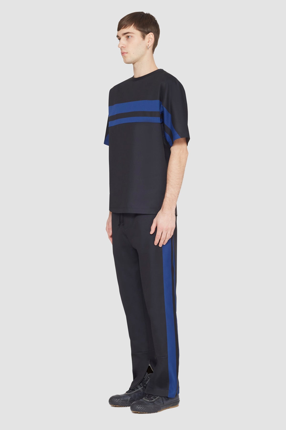 Short Sleeve Stripe Ponte T-Shirt - 3.1 Phillip Lim Trending