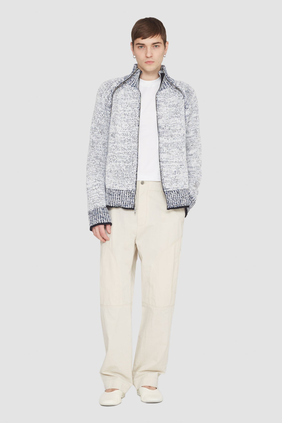 Long Sleeve Marled Pullover - 3.1 Phillip Lim Premium