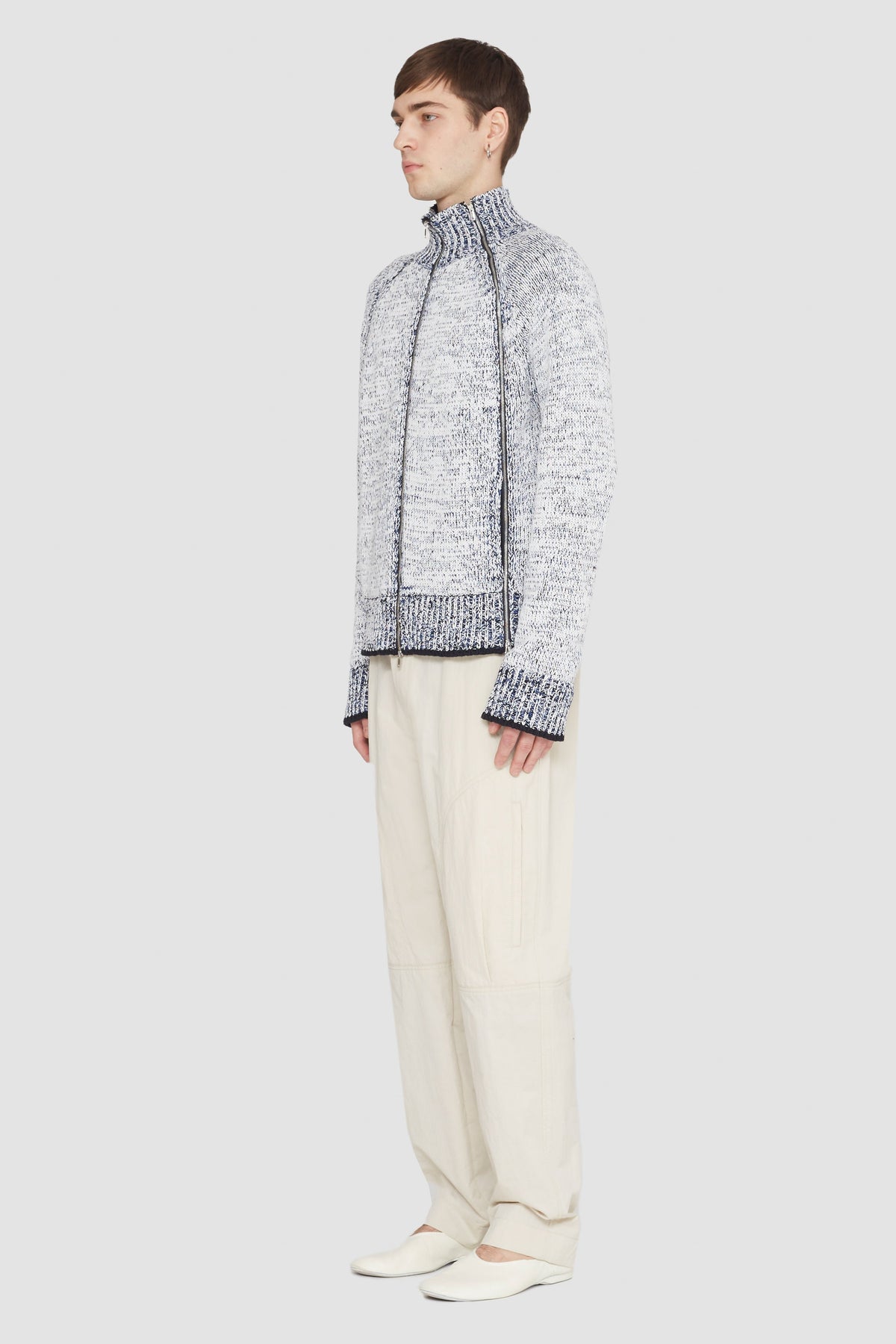 Long Sleeve Marled Pullover - 3.1 Phillip Lim Premium