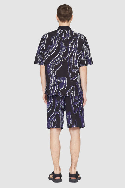 Short Sleeve Printed Bowling Shirt - 3.1 Phillip Lim Essential