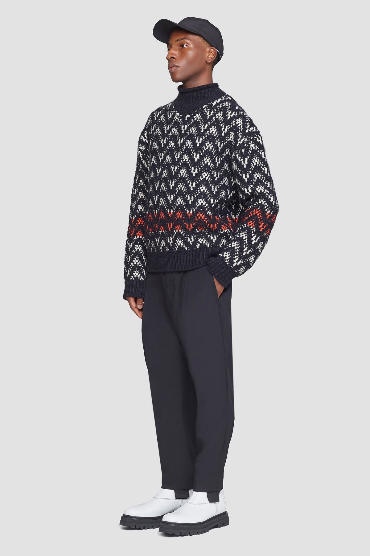 Chevron Jacquard Pullover - 3.1 Phillip Lim Exclusive