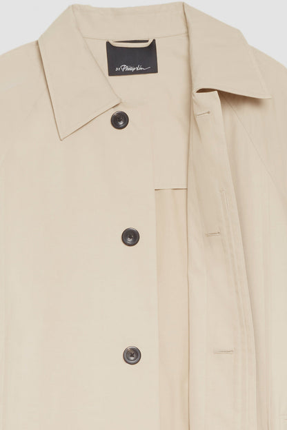 Mid-Length Belted Trench Coat - 3.1 Phillip Lim Everyday