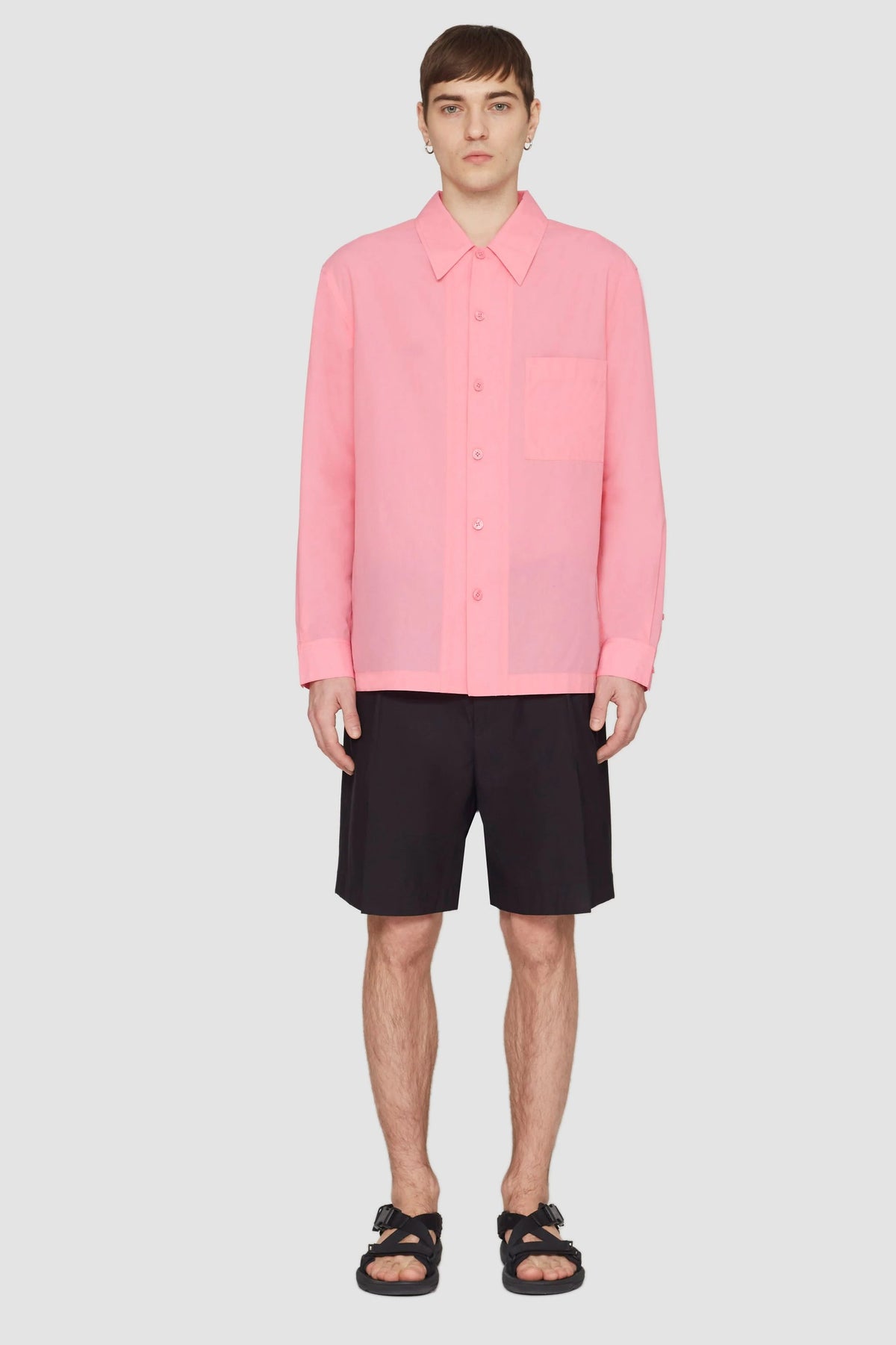 Long Sleeve Convertible Collar Sheer Shirt - 3.1 Phillip Lim Discount