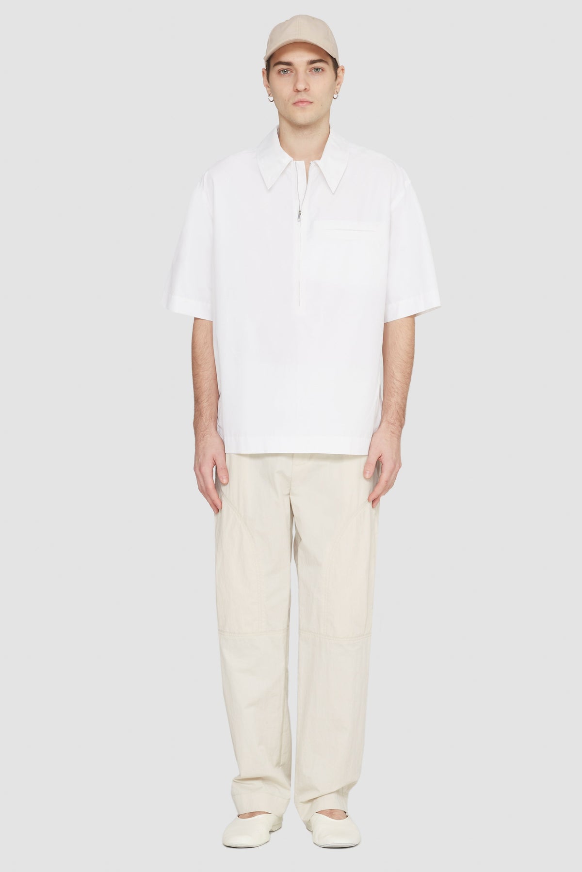 Half-Zip Polo Shirt - 3.1 Phillip Lim Essential
