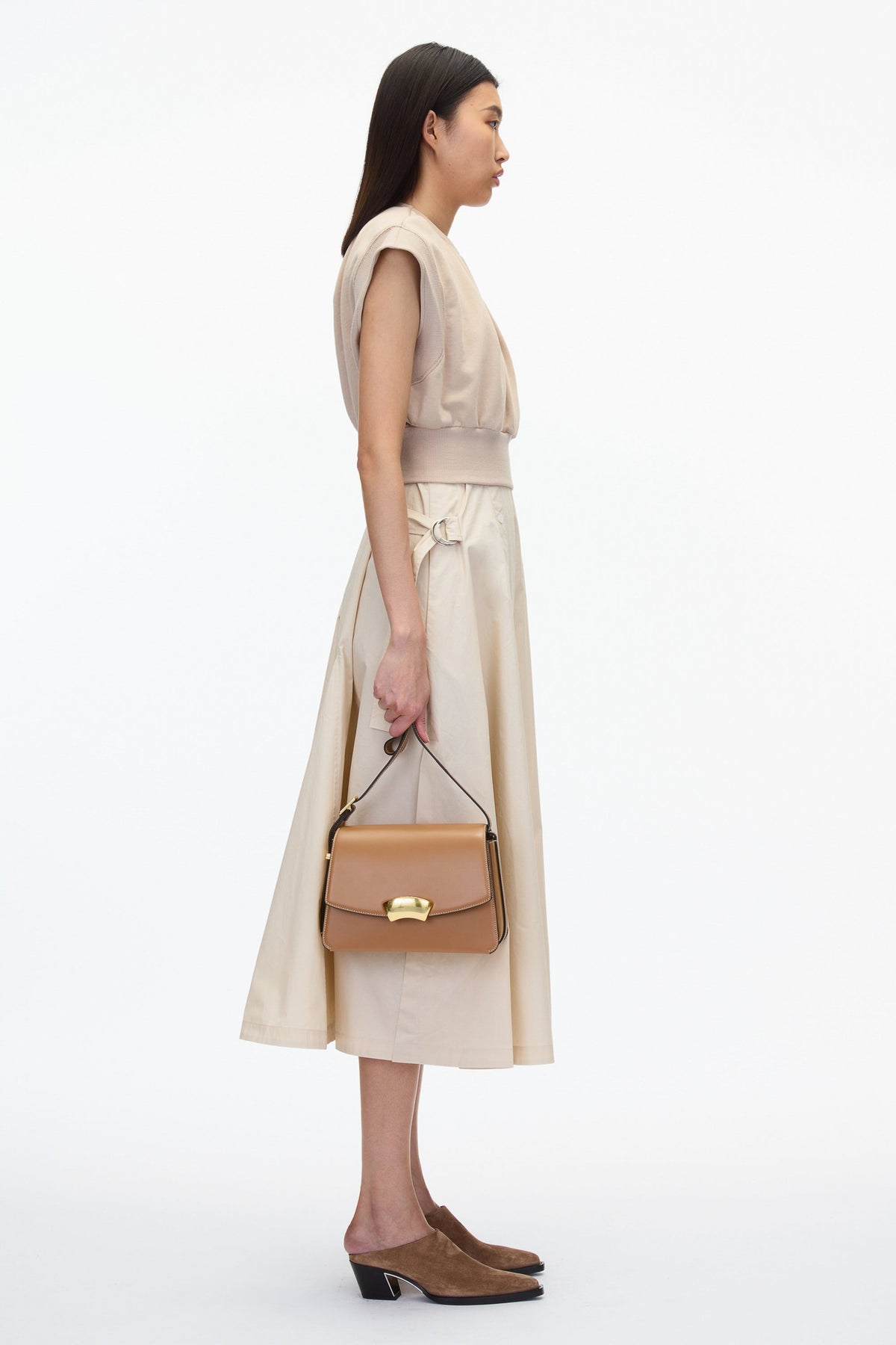 Camel ID Medium Shoulder Bag | Stylish Phillip Lim Women’s Bags - 3.1 Phillip Lim Best Seller