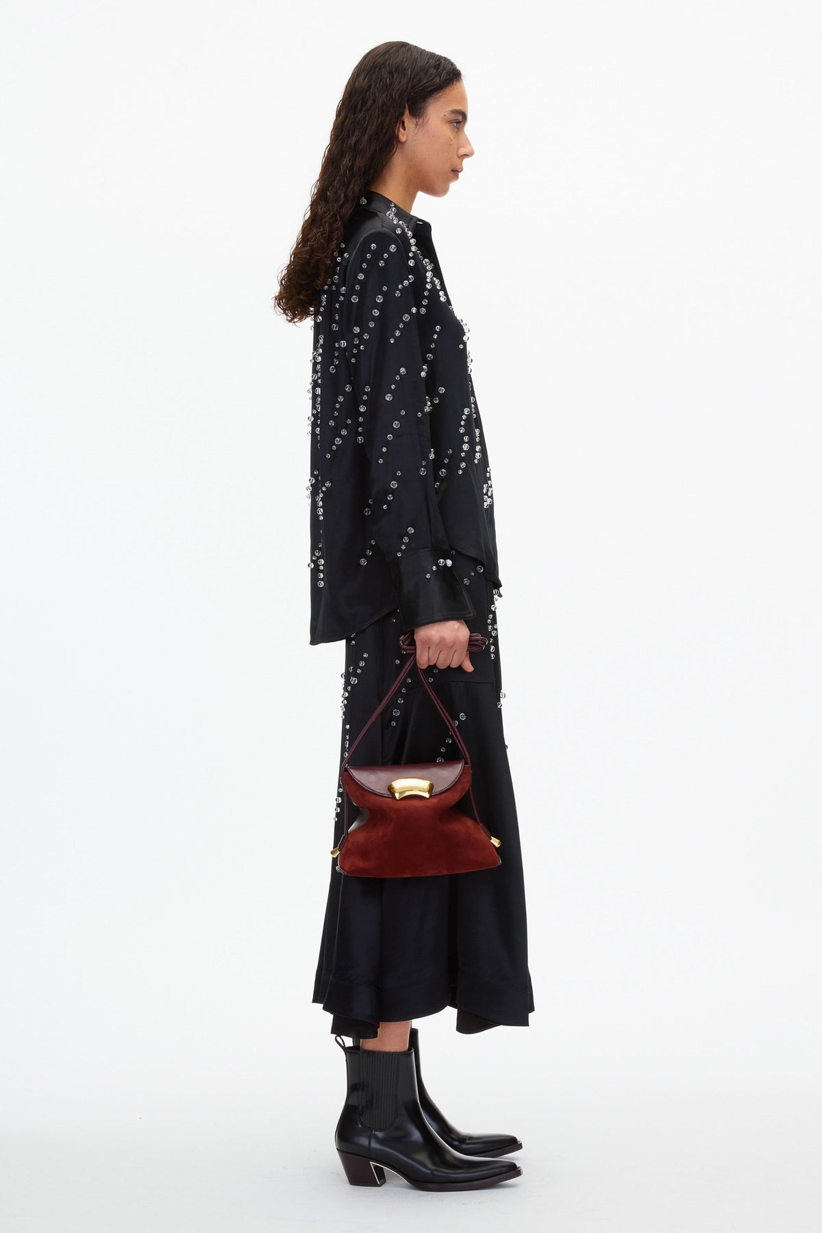 Aubergine ID Petite Soft Shoulder Bag | Modern Phillip Lim Bags - 3.1 Phillip Lim Recommended