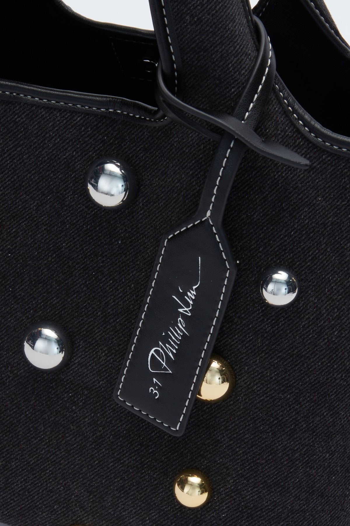 Dome Embellishment Mini Market Tote - 3.1 Phillip Lim Smart Buy