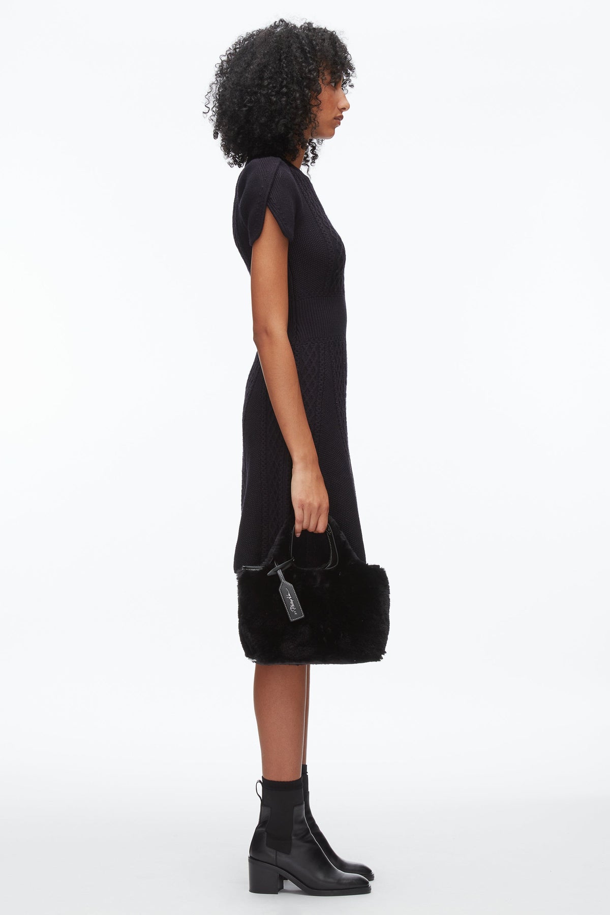 Faux Fur Mini Market Tote - 3.1 Phillip Lim New