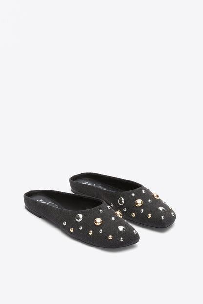 ID Mule Flat with Dome Embellishment - 3.1 Phillip Lim Customer Favorite