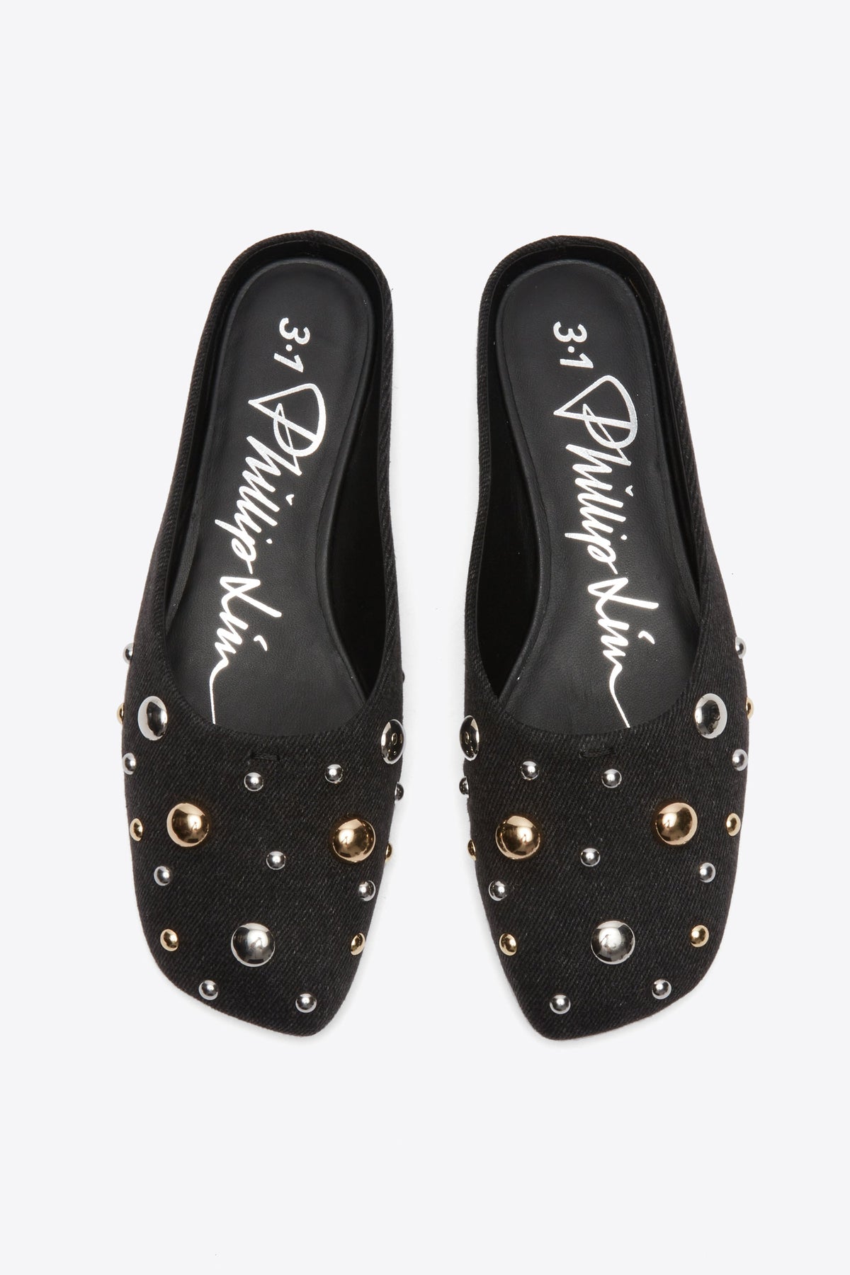 ID Mule Flat with Dome Embellishment - 3.1 Phillip Lim Customer Favorite