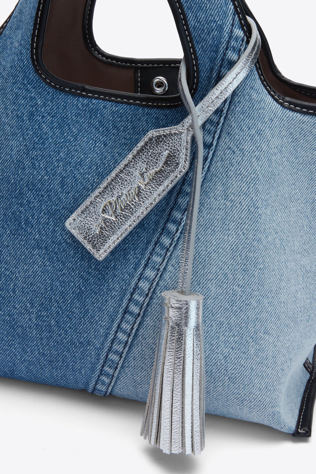 Metallic Leather Tassel Charm Tag - 3.1 Phillip Lim Trending